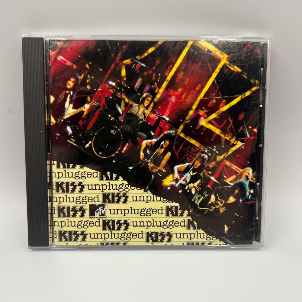 KISS MTV Unplugged CD 1996 Mercury Records Live Acoustic 15 Tracks 314 528 950-2